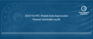 2025 Yılı HFC ithalatı kota başvuruları Faravet üzerinden açıldı