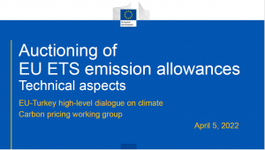 Avrupa Birliği ile Yüksek Düzeyli İklim Diyaloğu kapsamında Başkanlığımız ve komisyon yetkilileri arasında 26 Ocak 2022 ve 5 Nisan 2022 tarihlerinde toplantılar gerçekleştirildi.