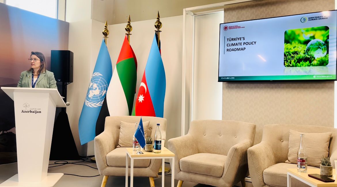 Azerbaycan Pavilyon’unda Türkiye'nin iklim değişikliği politikalarını anlattık