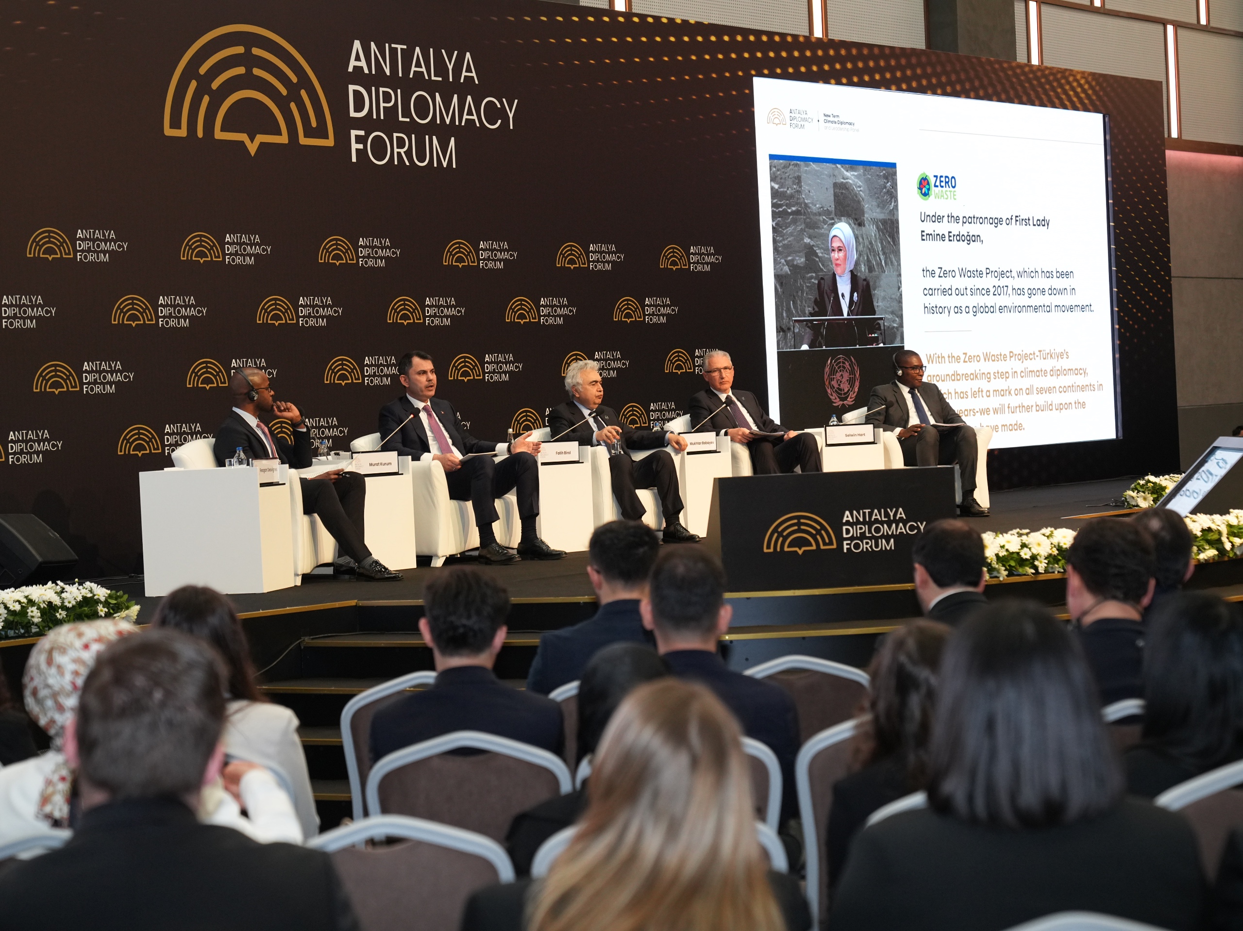 BAKAN KURUM, ANTALYA DİPLOMASİ FORUMU’NDA