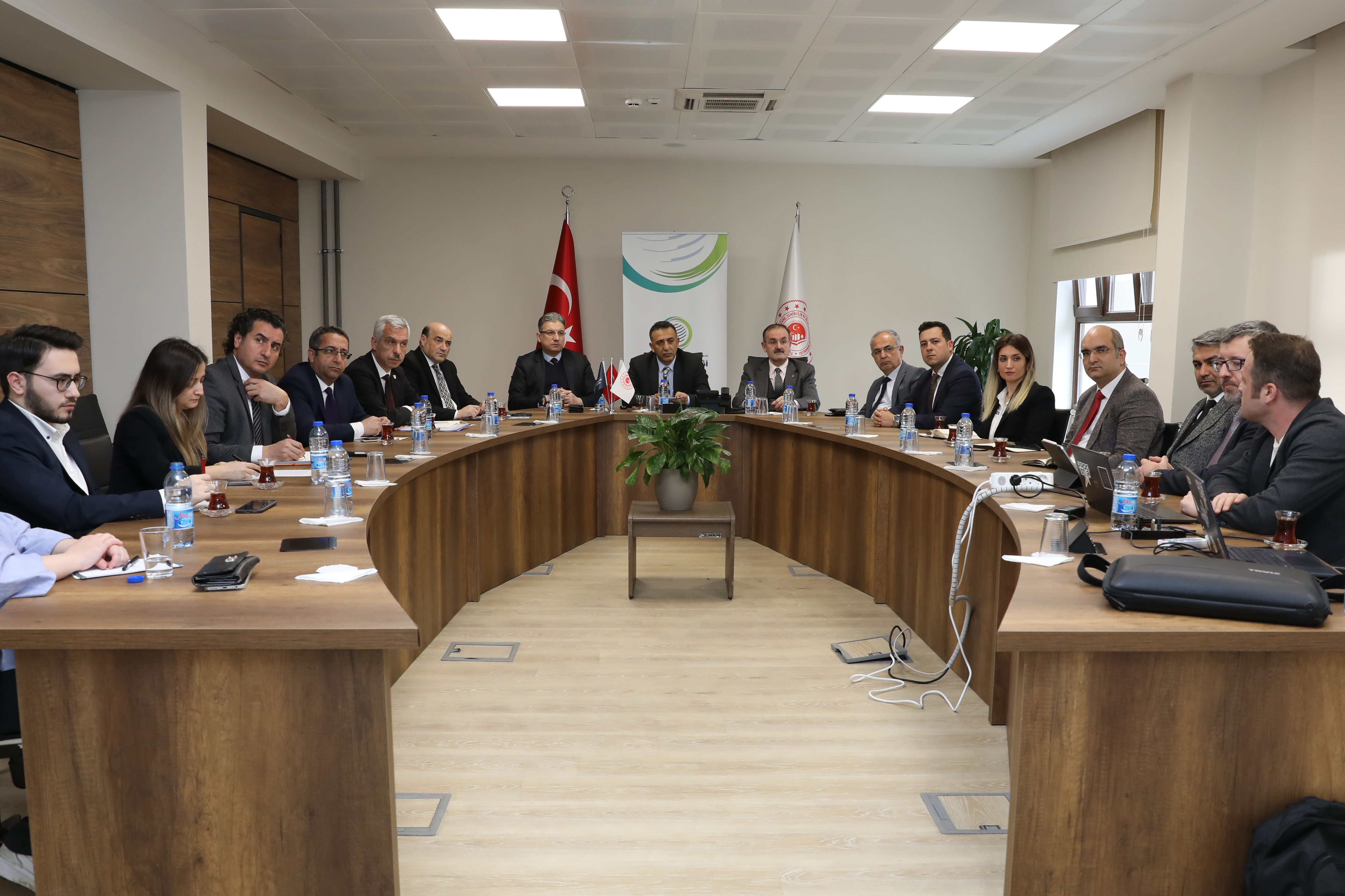 Başkanlığımız ile Coğrafi Bilgi Sistemleri Genel Müdürlüğü’nün Yürütmekte Olduğu Proje Dahilinde İlerleme Toplantısı Gerçekleştirildi