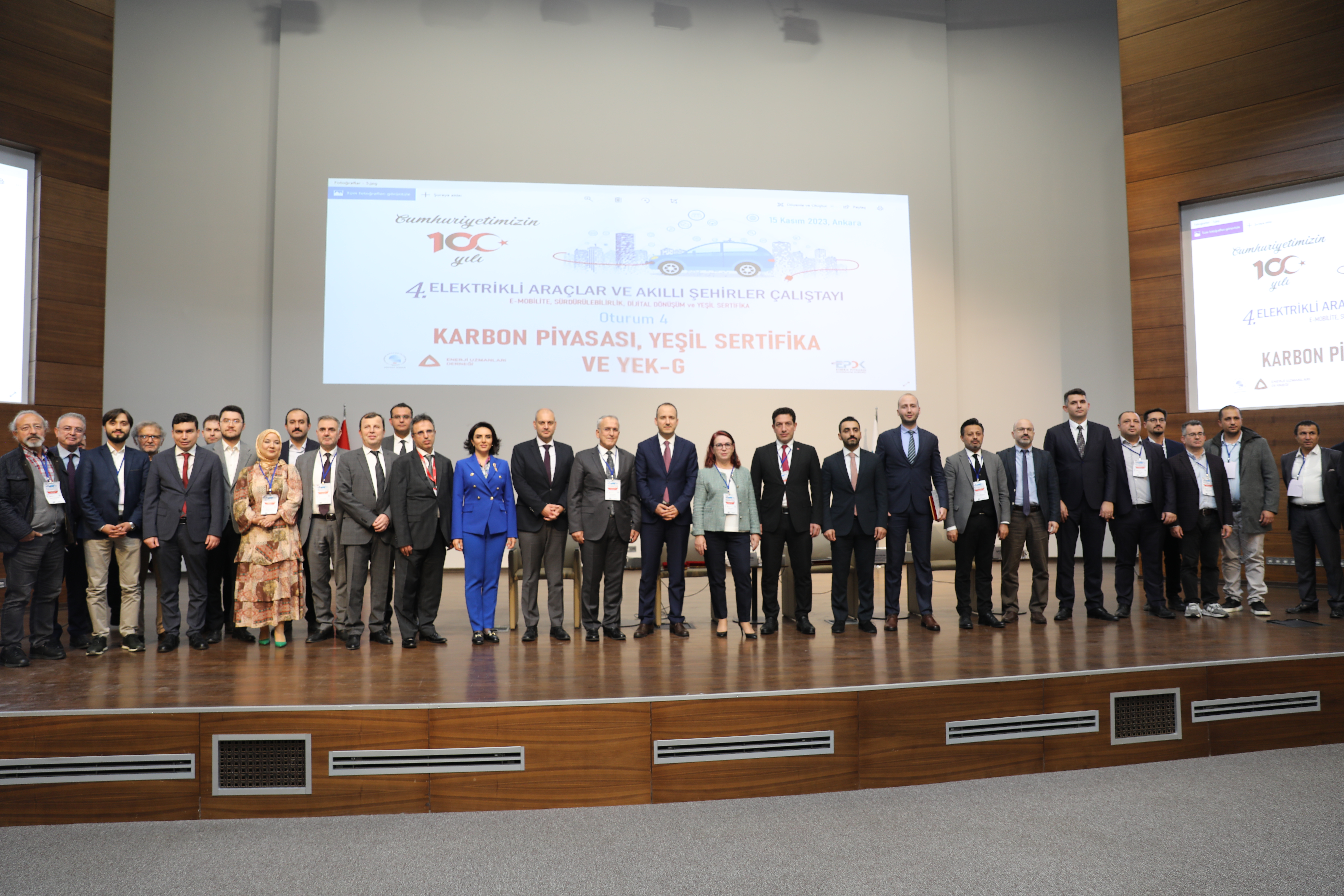 Başkanlığımızdan 4. Elektrikli Araçlar ve Akıllı Şehirler Çalıştayı’na katılım sağlandı