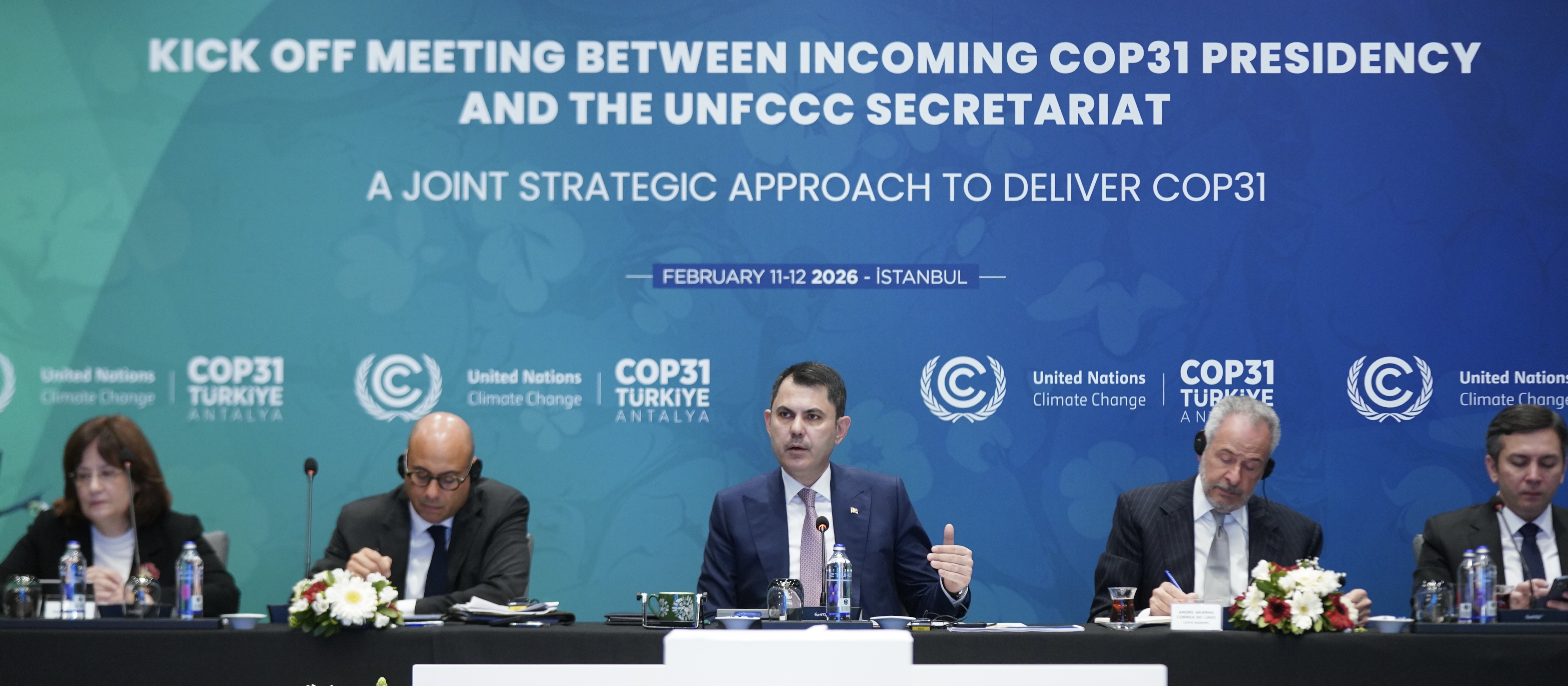 COP31 başlangıç toplantısı İstanbul’da düzenlendi