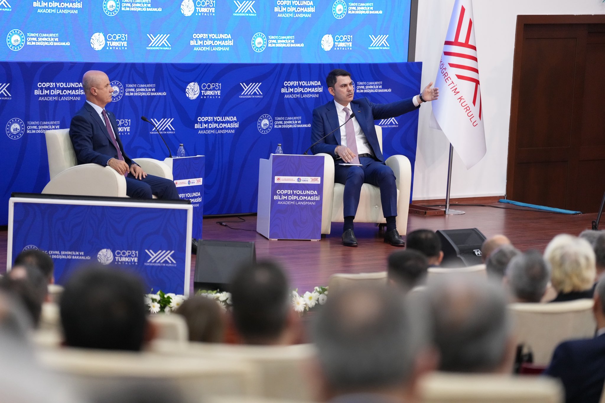 COP31’in Akademik Elçisi YÖK oldu