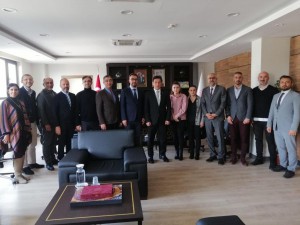 Başkanımız Sayın Orhan SOLAK Akredite Doğrulayıcı Kuruluş Temsilcilerini Makamında Kabul Etti