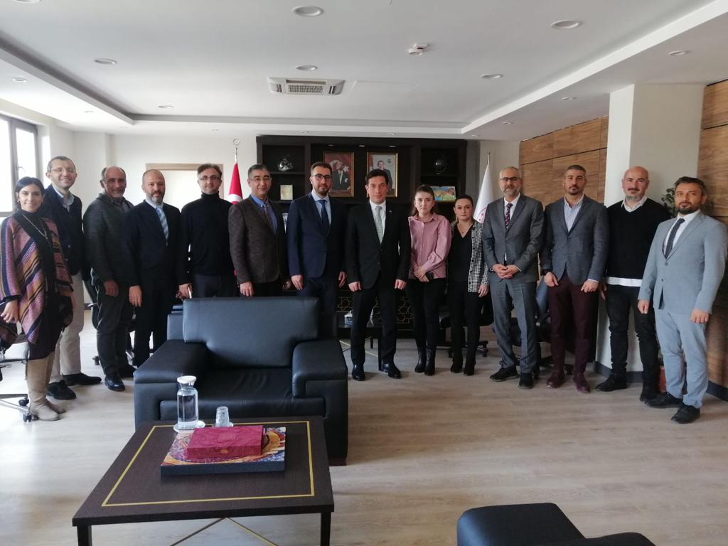 Doğrulayıcı Kuruluş Temsilcileri Başkanımız Sayın Orhan SOLAK ’ı Ziyaret Etti