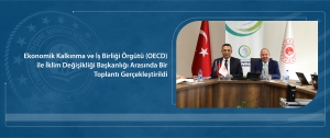 Ekonomik Kalkınma ve İş Birliği Örgütü (OECD) ile İklim Değişikliği Başkanlığı Arasında Bir Toplantı Gerçekleştirildi