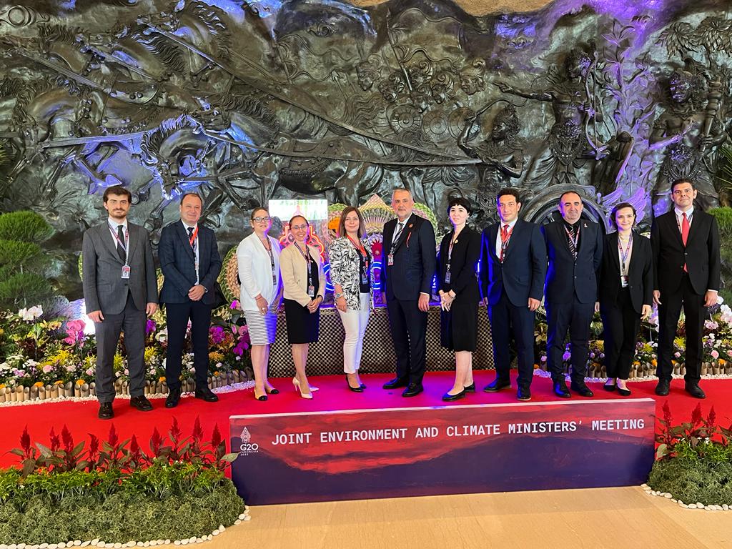 G20 Çevre ve İklim Bakanları Toplantısı Bali’de Gerçekleştirildi
