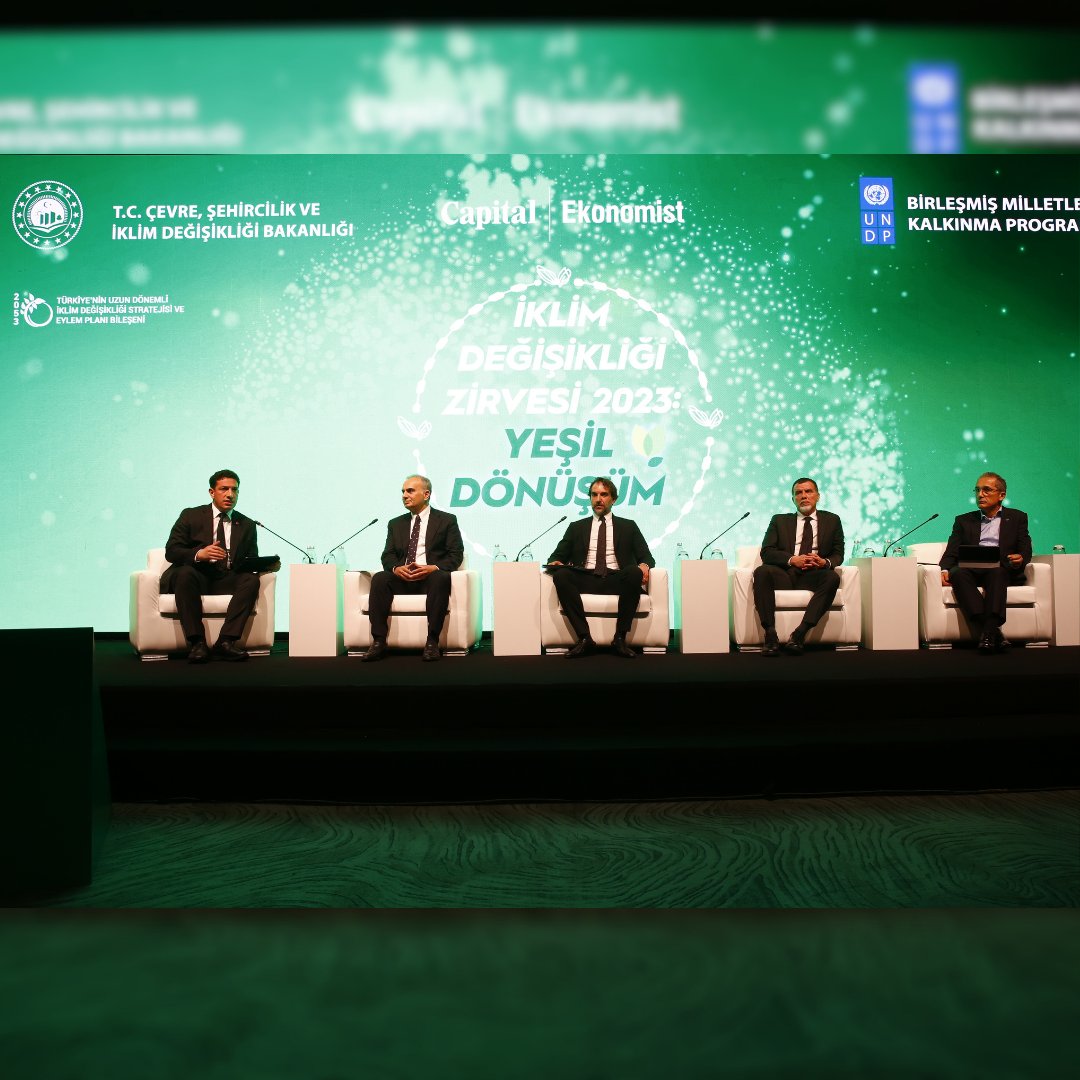 İklim Değişikliği Zirvesi 2023: Yeşil Dönüşüm İstanbul’da gerçekleştirildi