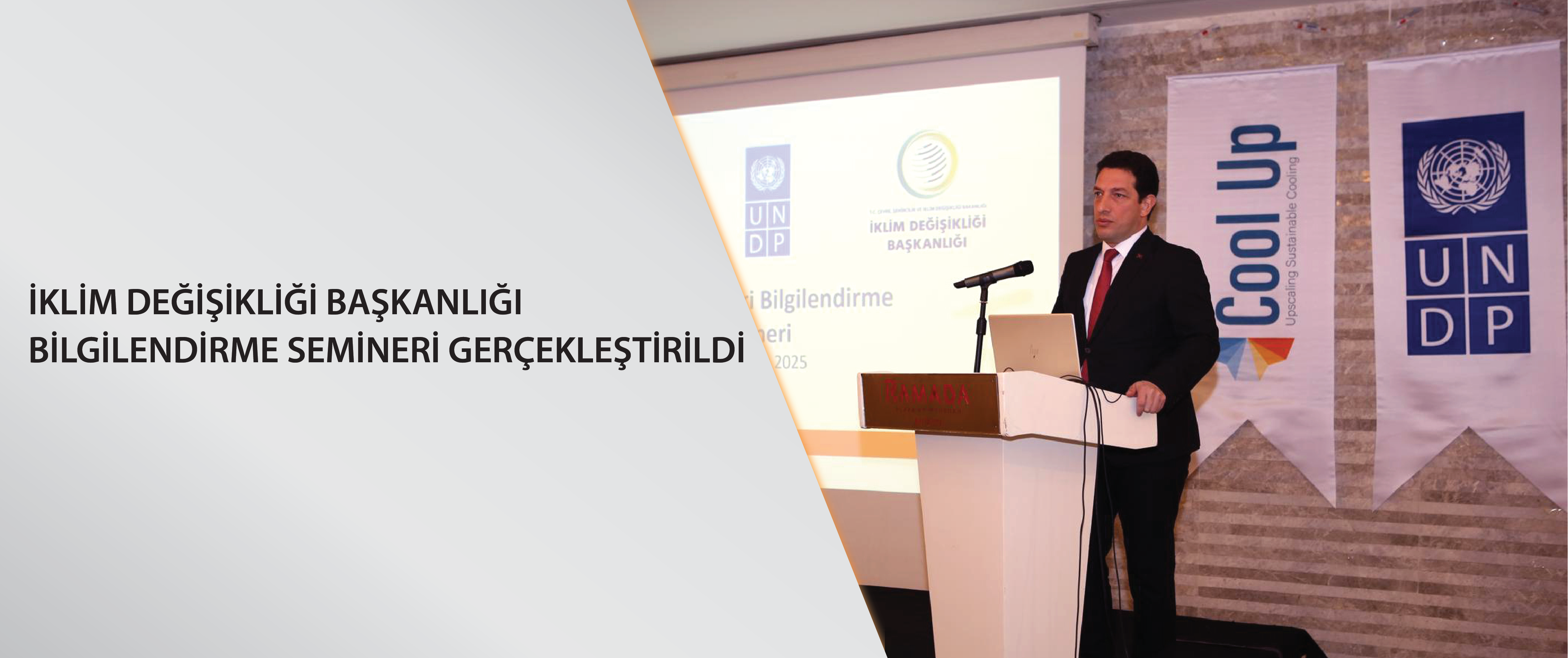 İklim Değişikliği Başkanlığı Bilgilendirme Semineri gerçekleştirildi