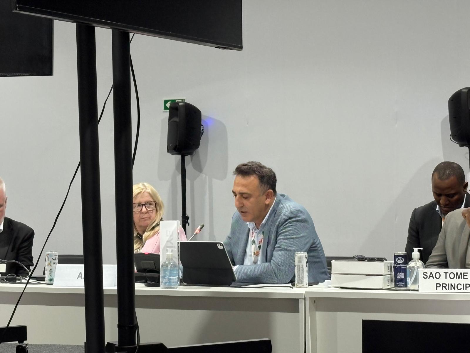 İklim Değişikliği Başkanı Hasar, BM’nin Özel Davetiyle NDC Uygulamasının Yeni Dönem Toplantısına Katıldı