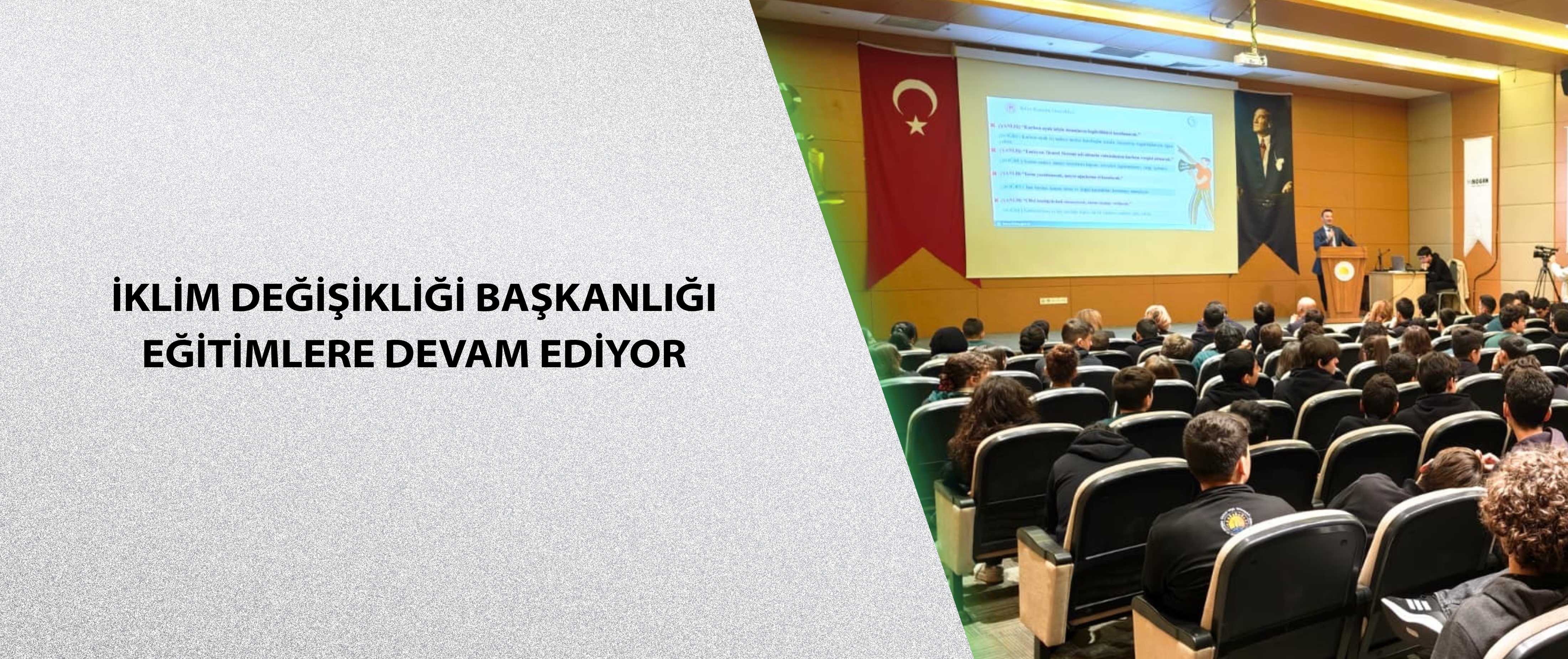 İklim Değişikliği Başkanlığı Eğitimlere Devam Ediyor
