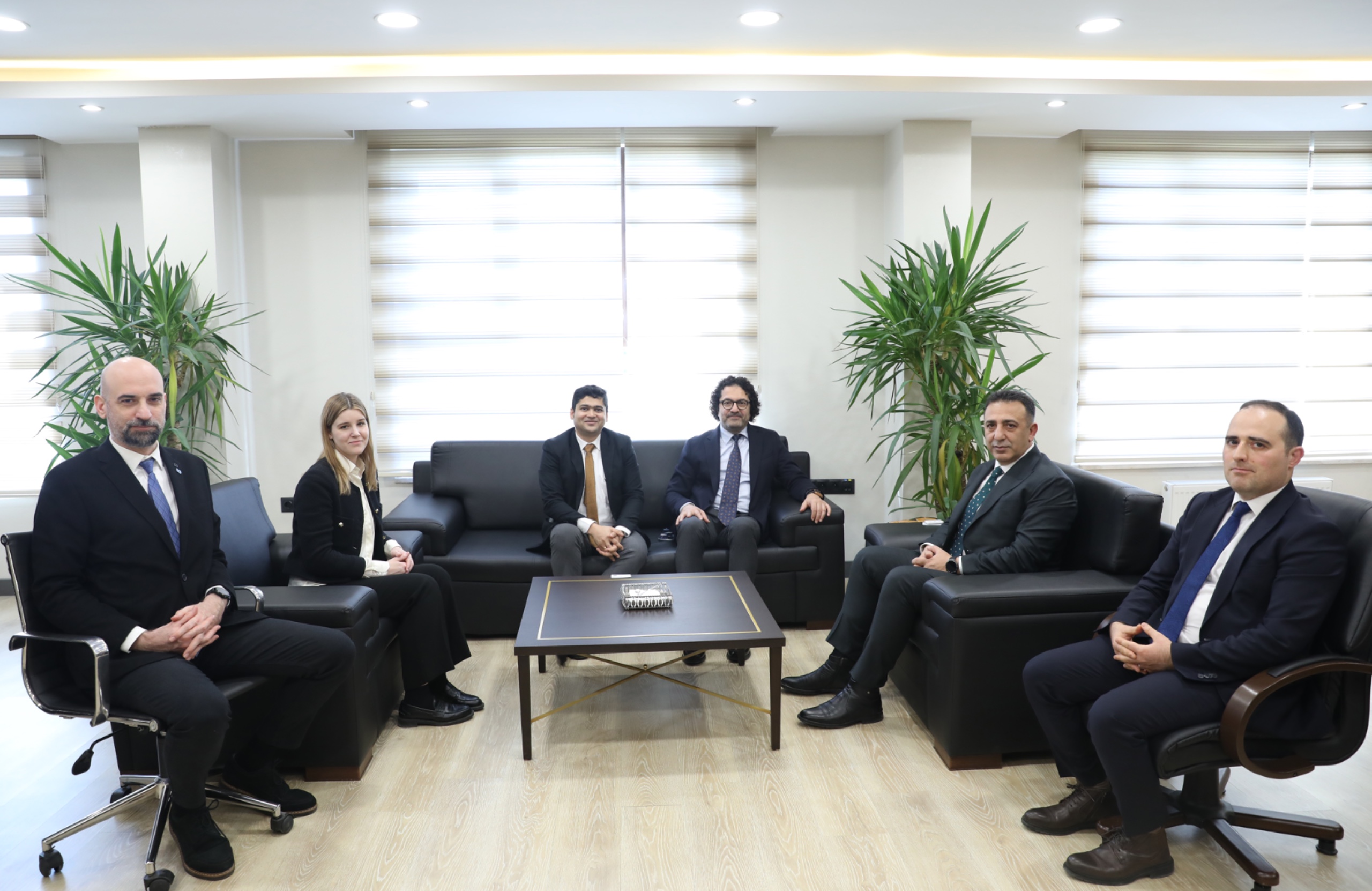 İklim Değişikliği Başkanı Hasar, BM Sınai Kalkınma Teşkilatı Viyana Delegasyonunu kabul etti