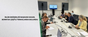 İklim Değişikliği Başkanı Hasar, Bonn’da çeşitli temaslarda bulundu