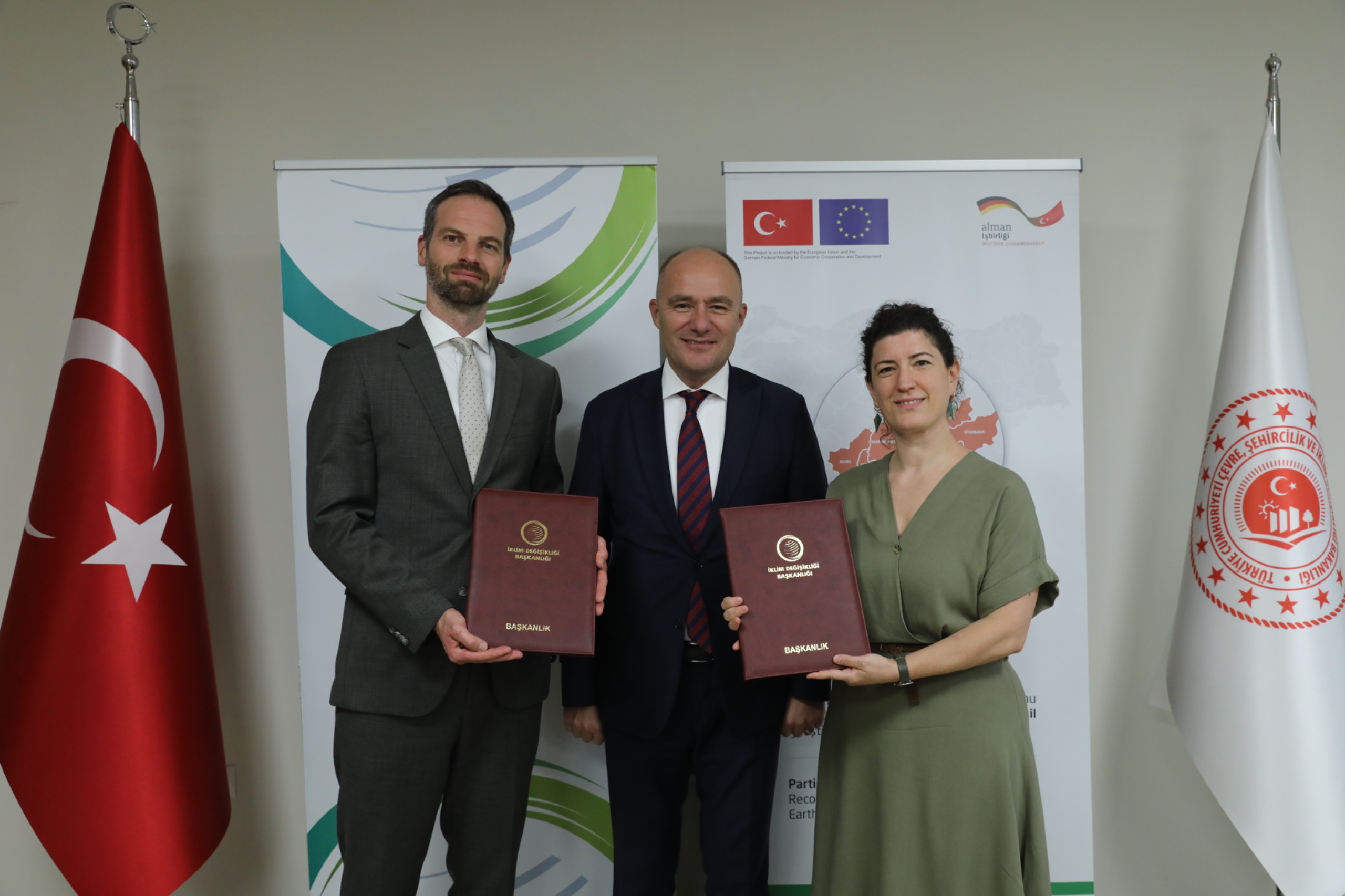 İklim Değişikliği Başkanlığı ve Alman İş birliği Kurumu arasında İyi Niyet Protokolü İmzalandı