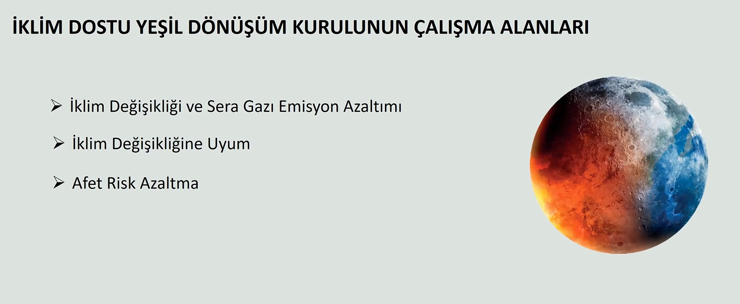 İklim Dostu Yeşil Dönüşüm Kurulu istişare toplantıları gerçekleştirildi.