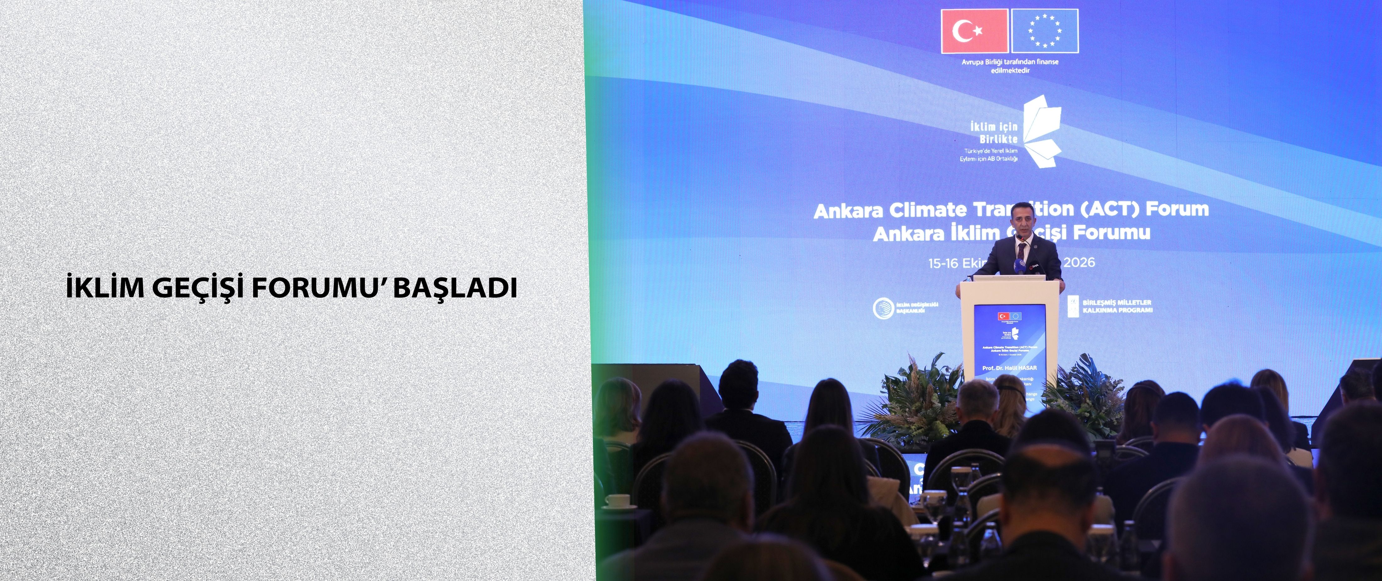 İklim Geçişi Forumu’ başladı