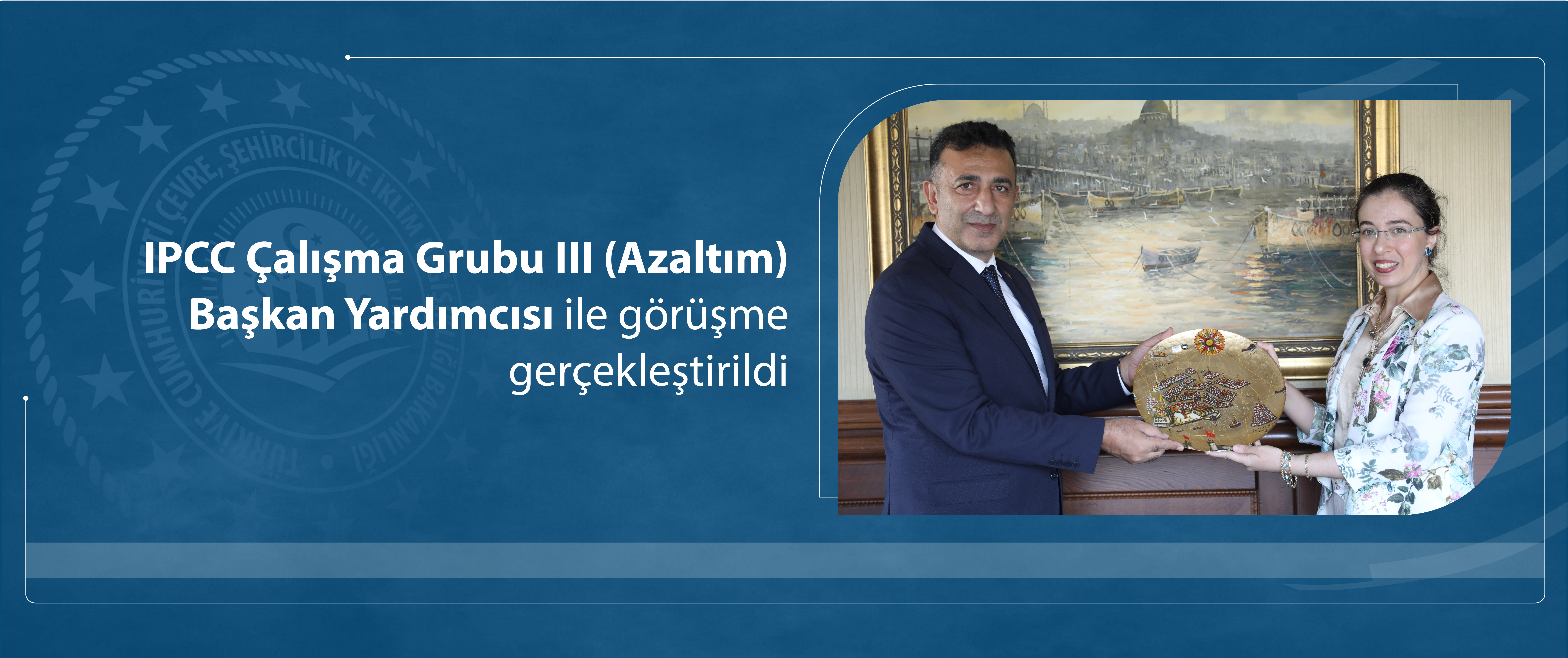 IPCC Çalışma Grubu III (Azaltım) Başkan Yardımcısı ile görüşme gerçekleştirildi