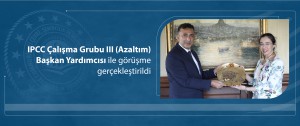IPCC Çalışma Grubu III (Azaltım) Başkan Yardımcısı ile görüşme gerçekleştirildi