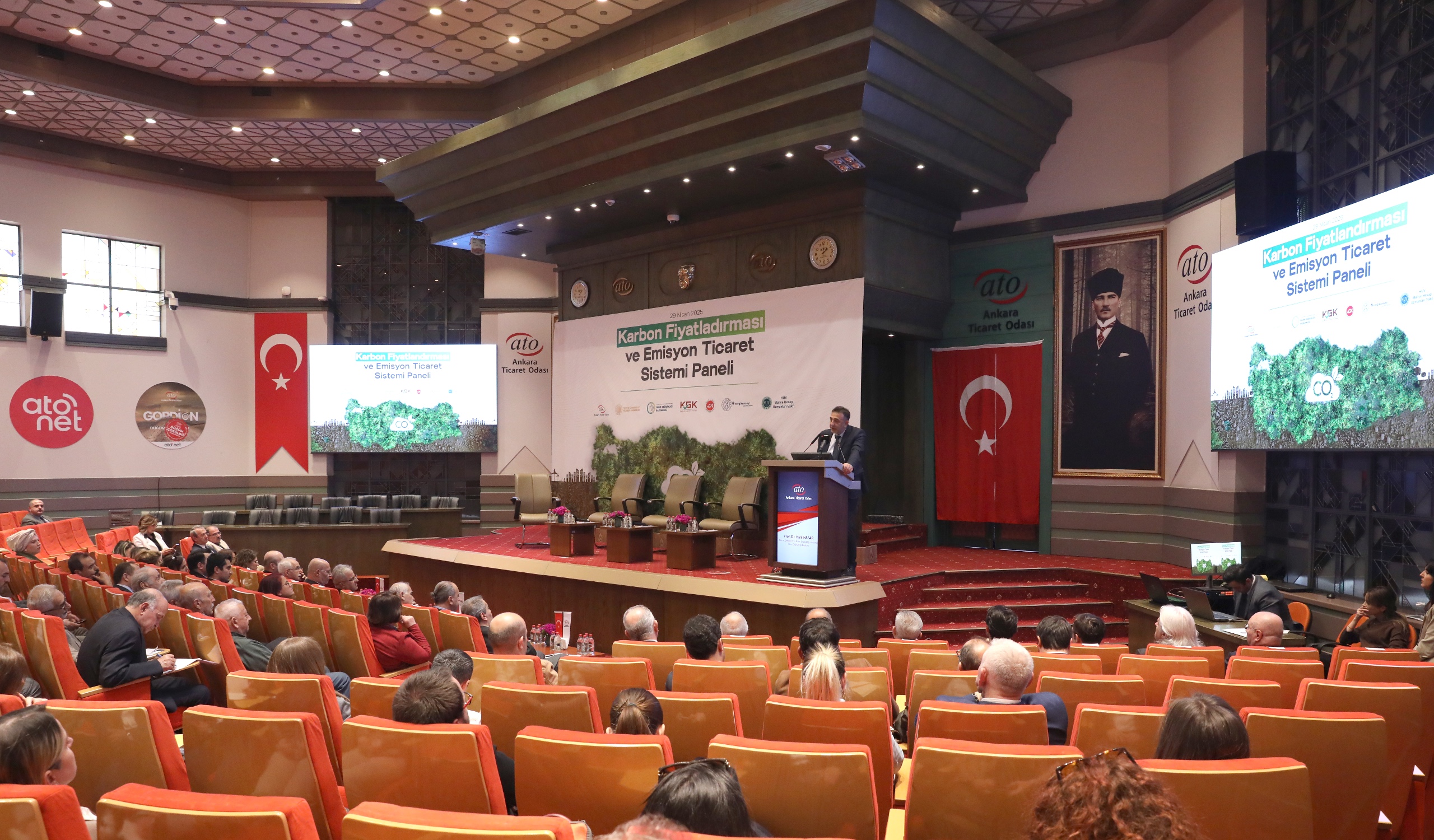 ‘Karbon Fiyatlandırması ve Emisyon Ticaret Sistemi Paneli’ Ankara’da gerçekleştirildi