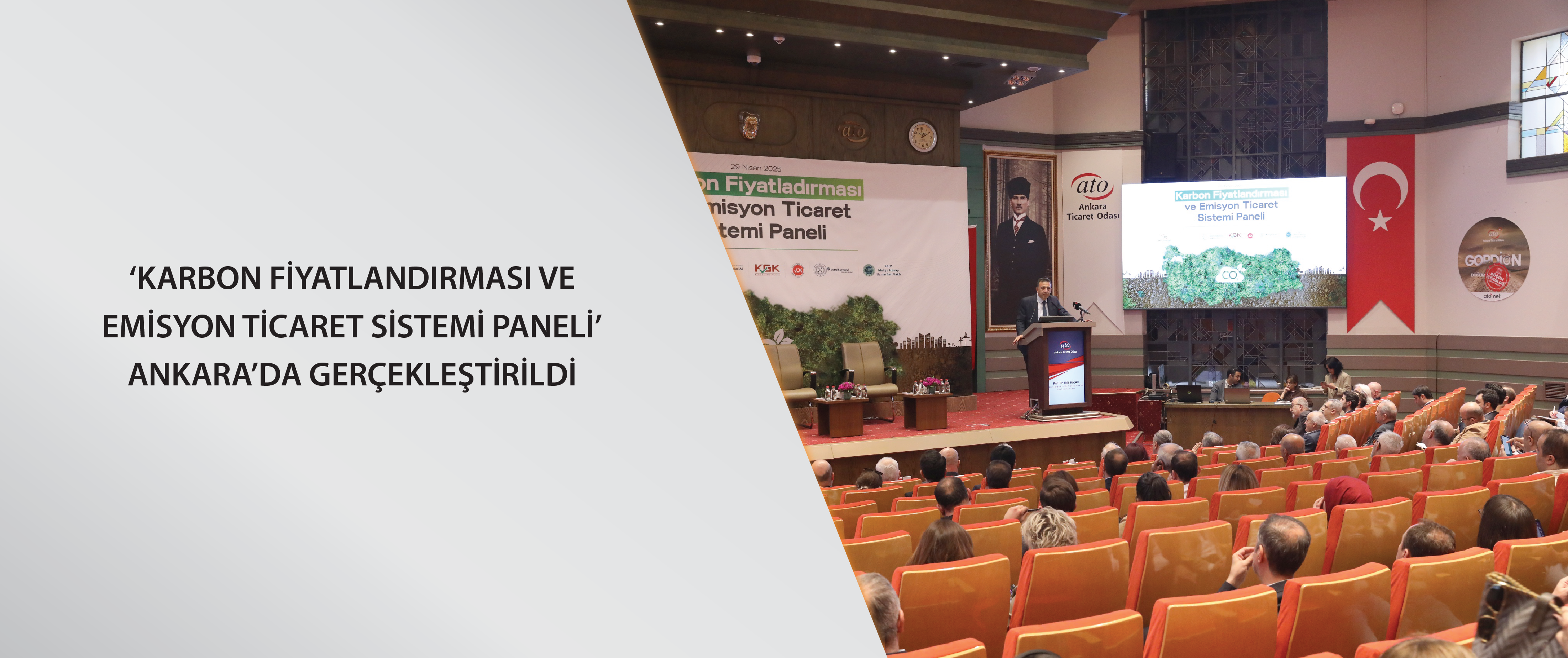 ‘Karbon Fiyatlandırması ve Emisyon Ticaret Sistemi Paneli’ Ankara’da gerçekleştirildi