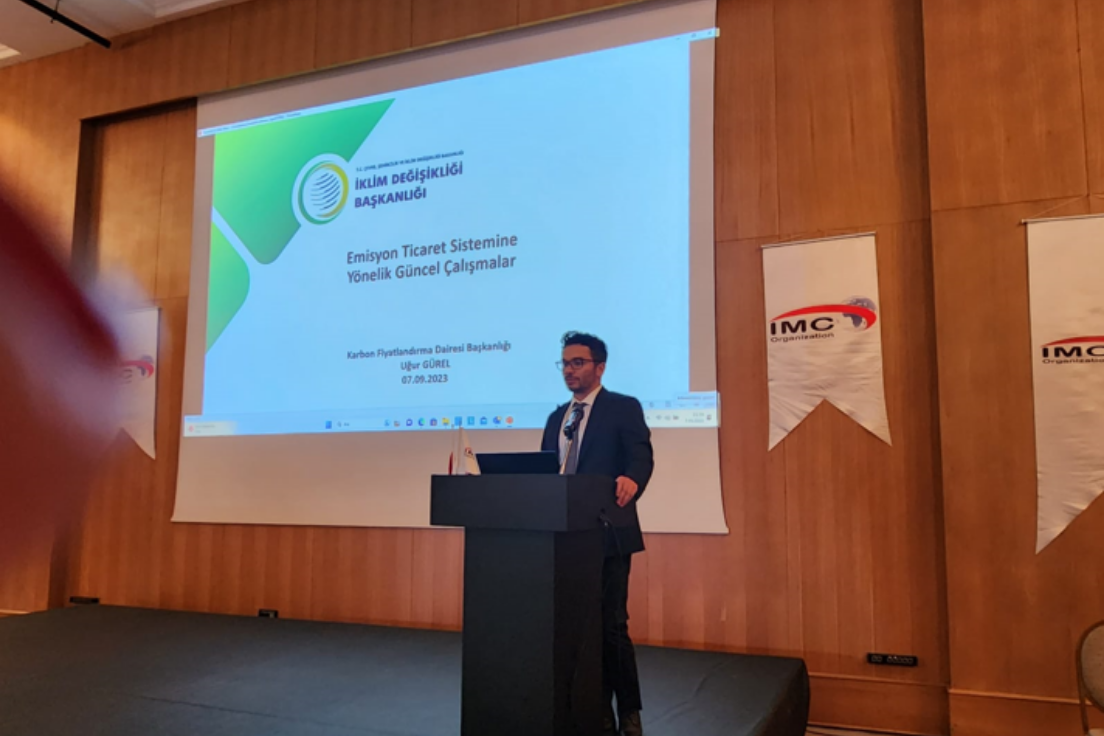 Katıldığımız etkinliklerde Ulusal Emisyon Ticaret Sistemimize yönelik çalışmalarımızı katılımcılar ile paylaştık