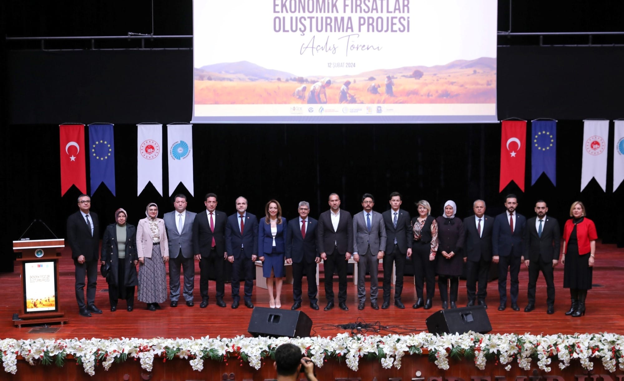 Kırsal Kesimdeki Kadınlar İçin Ekonomik Fırsatlar Yaratmak Amacıyla İklim Değişikliği Uyum Stratejisi Uygulaması Projesi Açılış Töreni ile Yerelde İklim Değişikliğine Uyum Süreci Çalıştayı Gerçekleştirildi