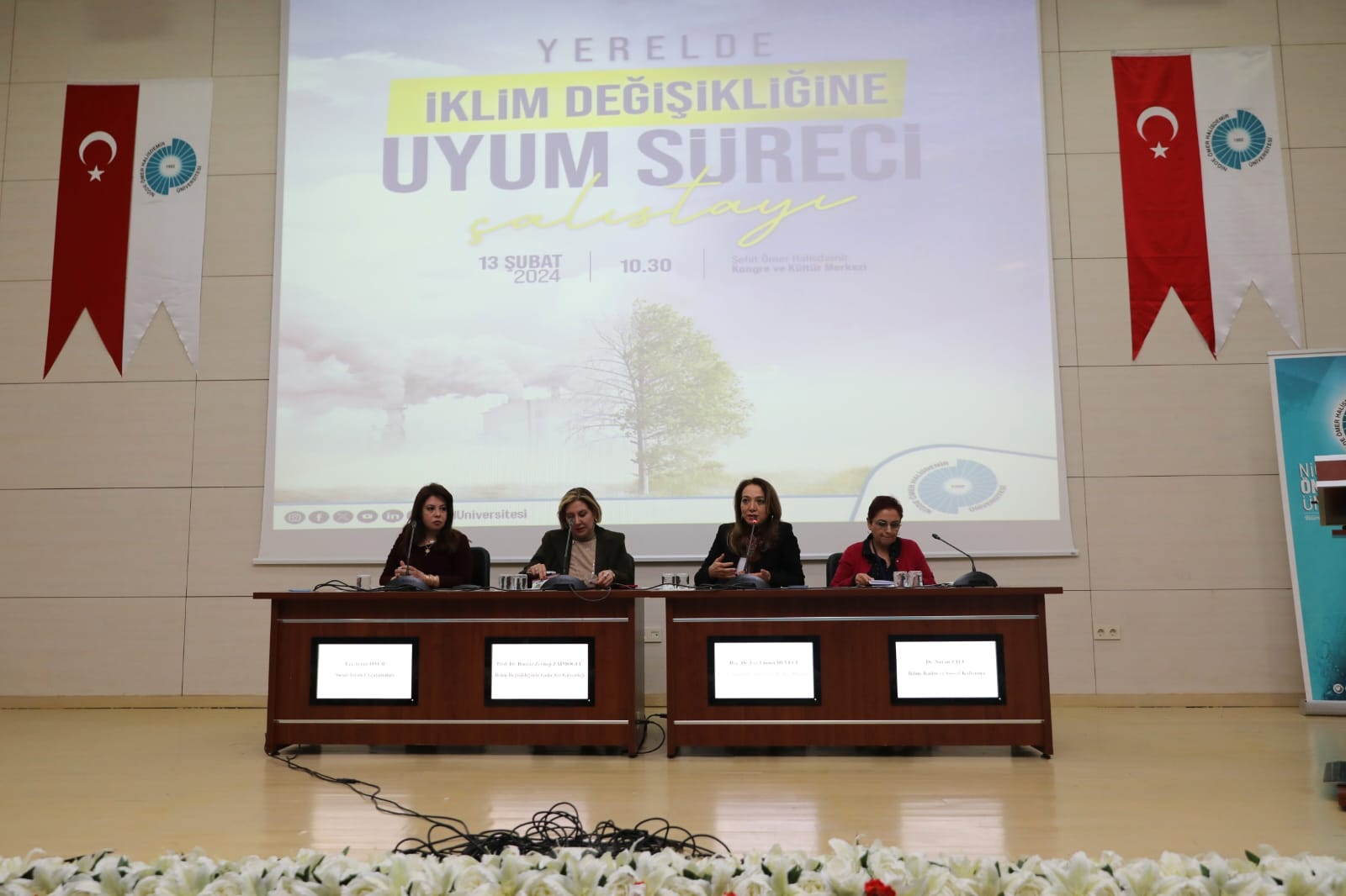 Kırsal Kesimdeki Kadınlar İçin Ekonomik Fırsatlar Yaratmak Amacıyla İklim Değişikliği Uyum Stratejisi Uygulaması Projesi Açılış Töreni ile Yerelde İklim Değişikliğine Uyum Süreci Çalıştayı Gerçekleştirildi