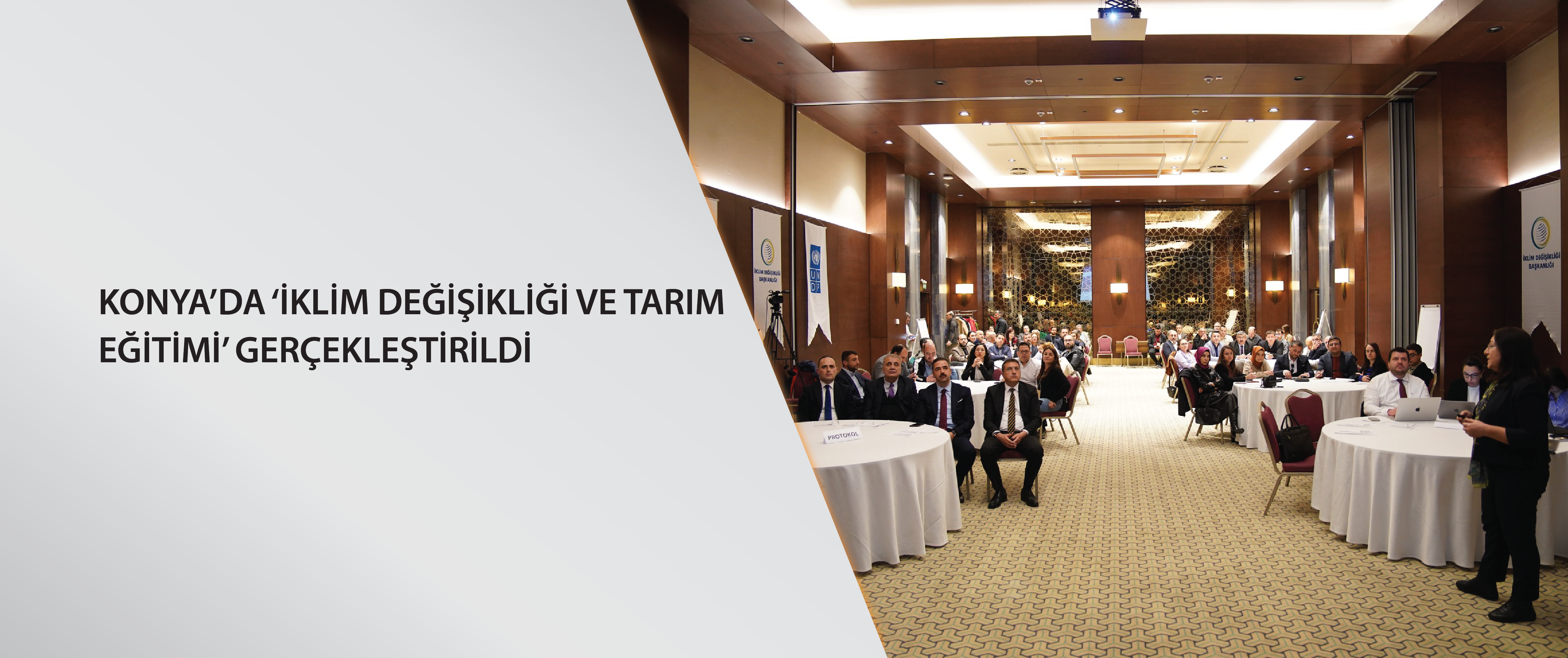 Konya’da ‘İklim Değişikliği ve Tarım Eğitimi’ gerçekleştirildi