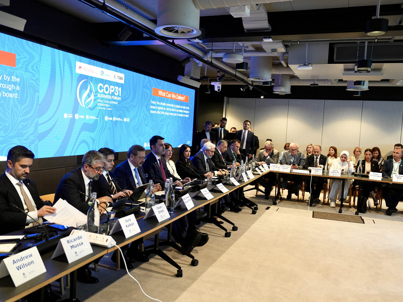 Londra İklim Eylemi Haftası’nda ‘COP31 İş Dünyası Forumu’ düzenlendi