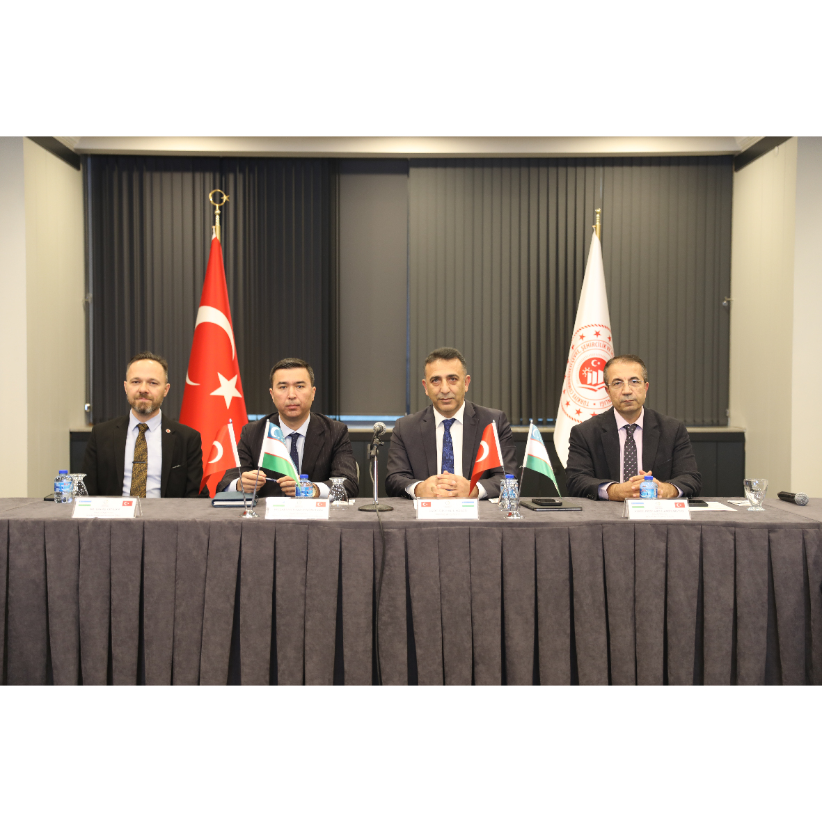 Özbekistan Cumhuriyeti Heyeti Tarafından Başkanlığımıza Çalışma Ziyareti Gerçekleştirildi
