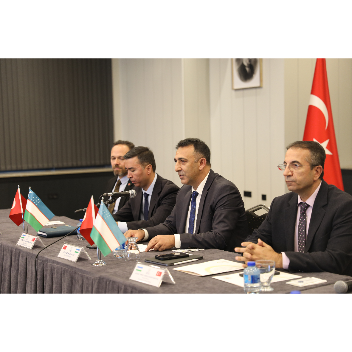 Özbekistan Cumhuriyeti Heyeti Tarafından Başkanlığımıza Çalışma Ziyareti Gerçekleştirildi