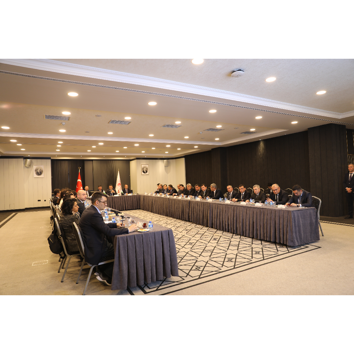 Özbekistan Cumhuriyeti Heyeti Tarafından Başkanlığımıza Çalışma Ziyareti Gerçekleştirildi