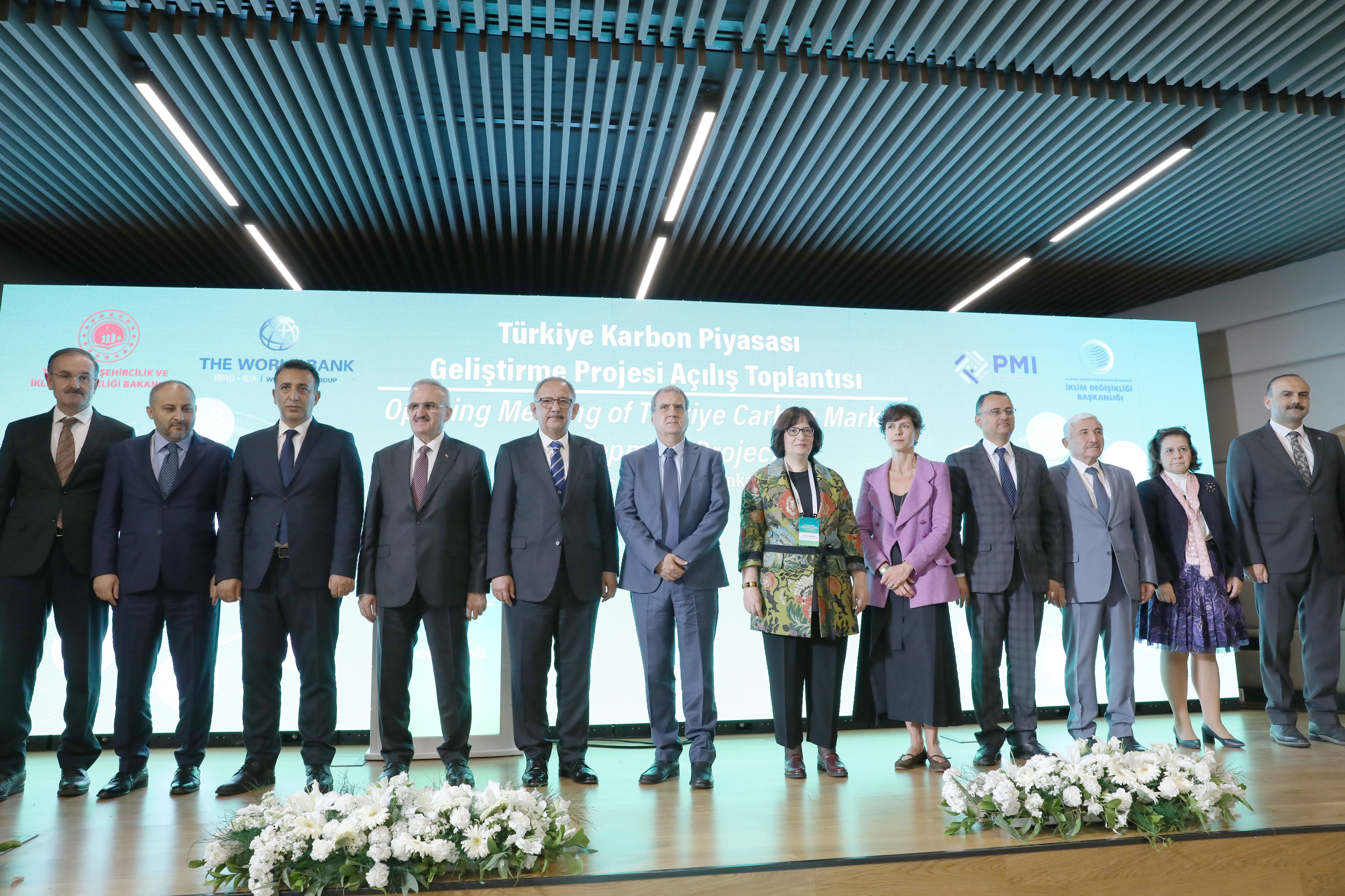 Türkiye Karbon Piyasası Geliştirme Projesi Açılışı T.C. Çevre, Şehircilik ve İklim Değişikliği Bakanı Sayın Mehmet Özhaseki tarafından gerçekleştirildi