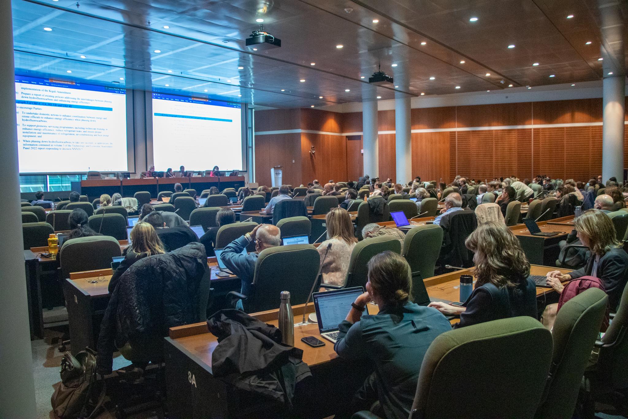 UNEP Ozon Sekretaryası Tarafından Düzenlenen Montreal Protokolü 34. Taraflar Toplantısı Gerçekleştirildi