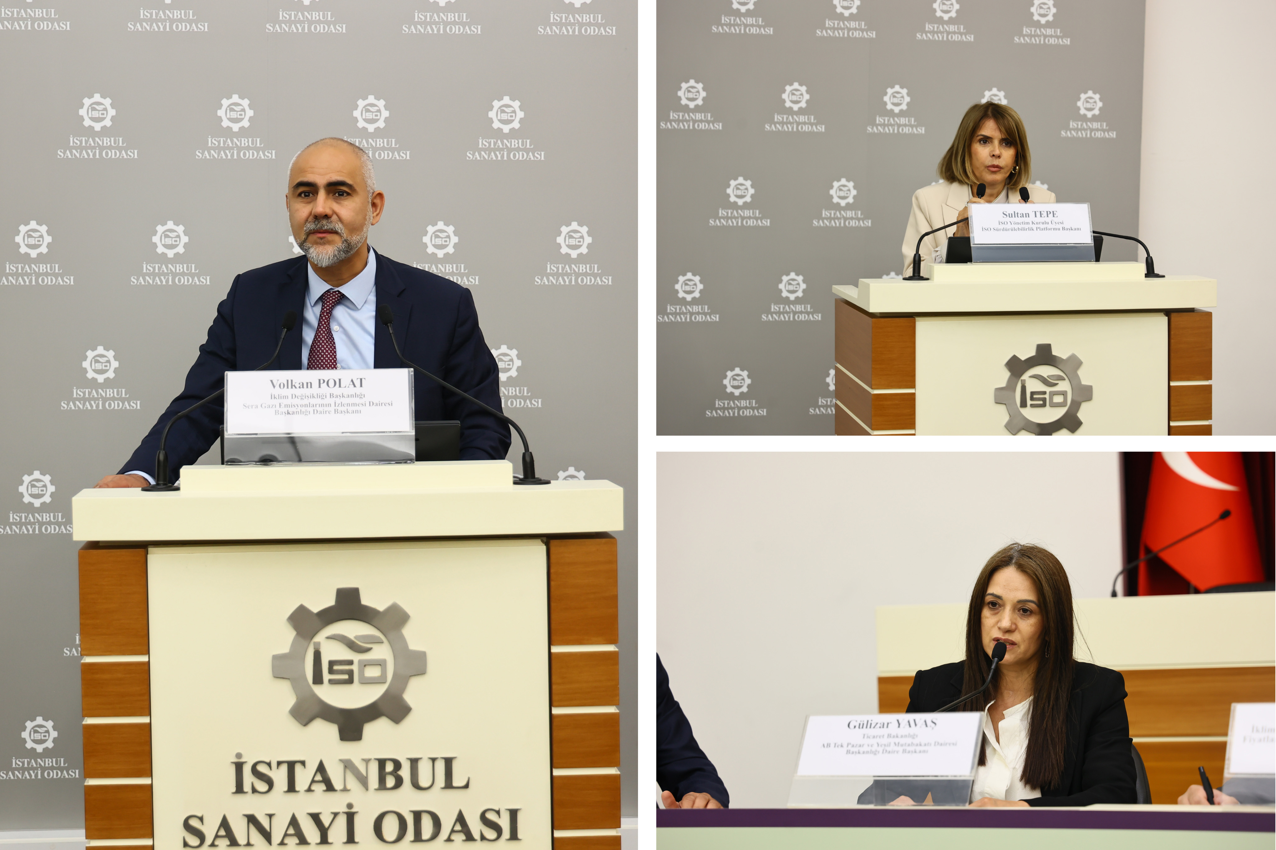 Yeşil Dönüşüm ve SKDM Bilgilendirme ve İstişare Toplantıları İstanbul Sanayi Odası’nda gerçekleştirildi