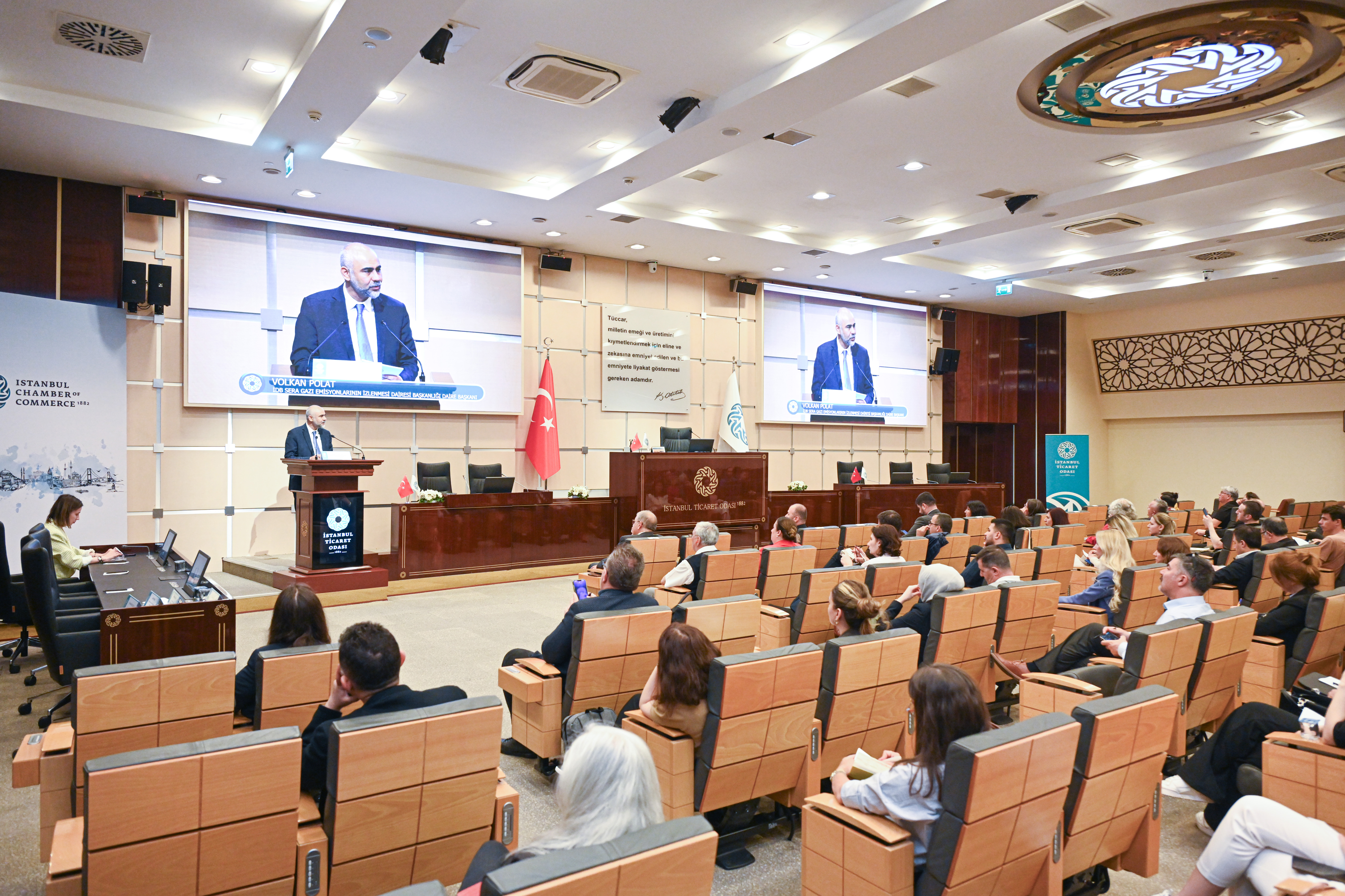 Yeşil Dönüşüm ve SKDM Bilgilendirme ve İstişare Toplantılarının İstanbul Ticaret Odası’nda gerçekleştirildi