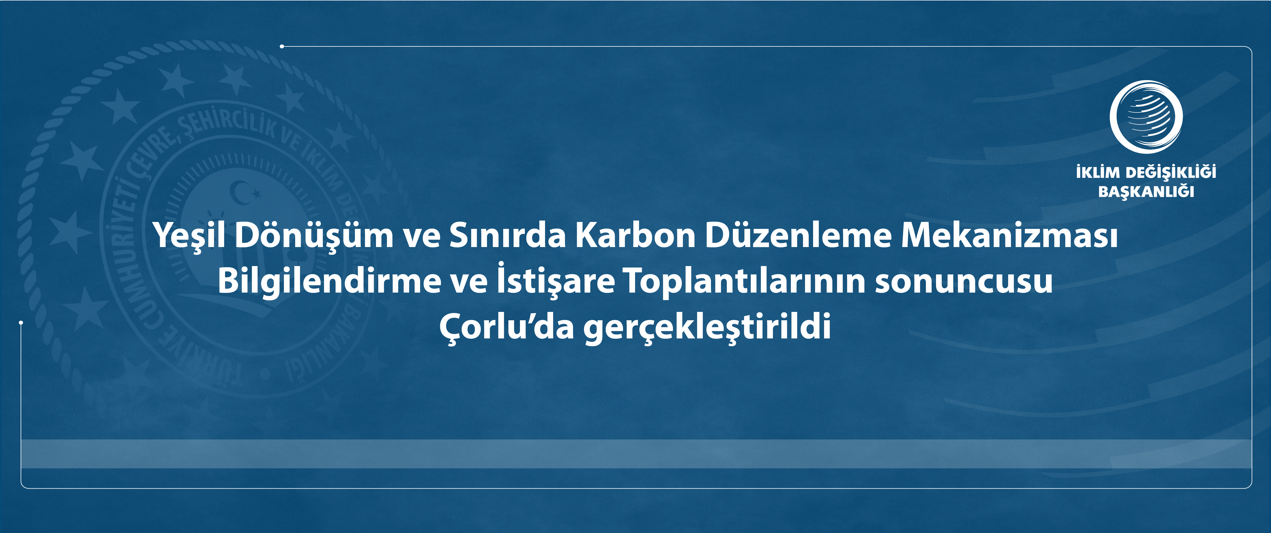 Yeşil Dönüşüm ve SKDM Bilgilendirme ve İstişare Toplantılarının sonuncusu Çorlu Ticaret ve Sanayi Odası’nda gerçekleştirildi.