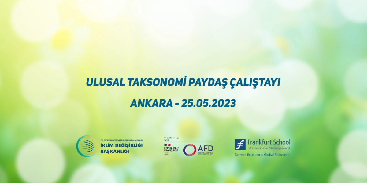 Ulusal Taksonomi Paydaş Çalıştayı